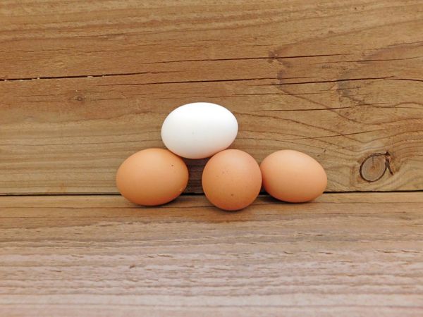 Cooking Eggs On Background