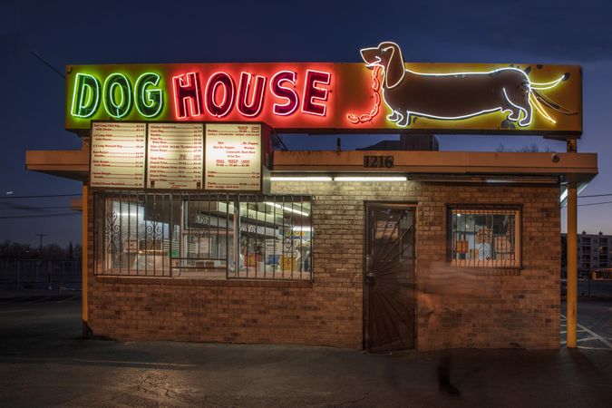 Dog House hot dog stand