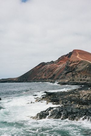 Rugged hills in Lanzarote