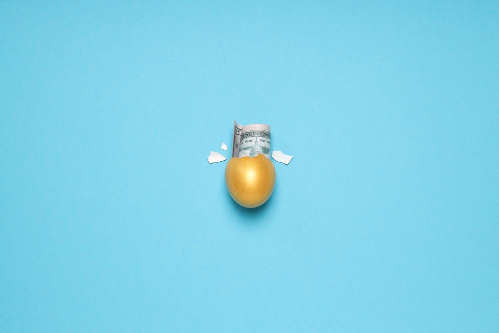 Golden egg, pension savings, investments and retirement