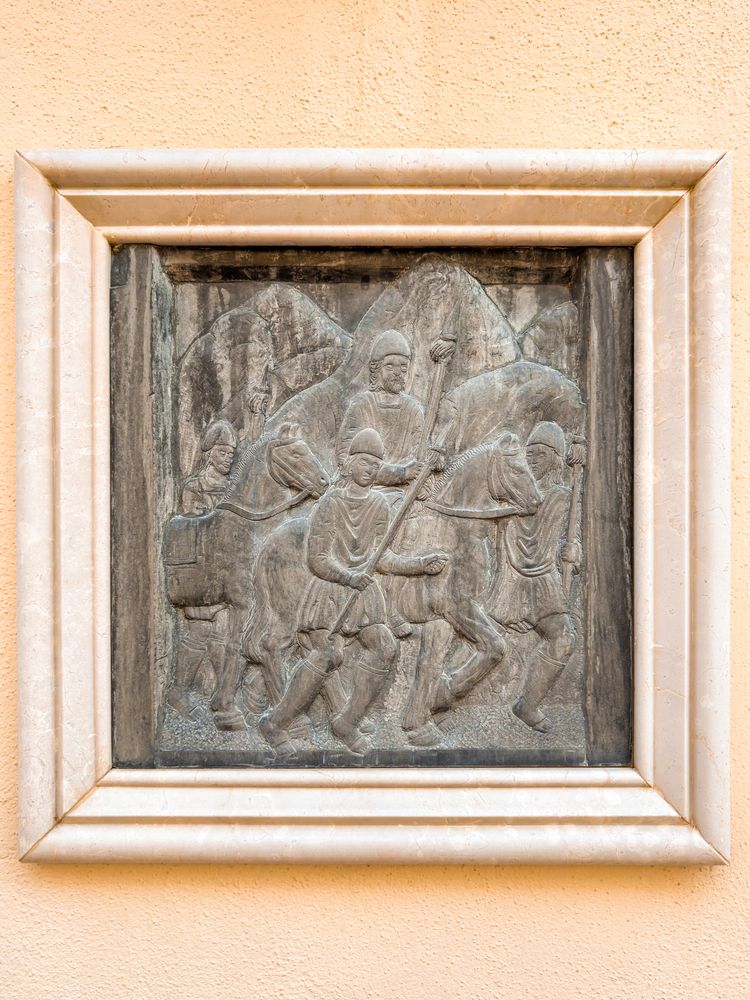 Crusaders in art work