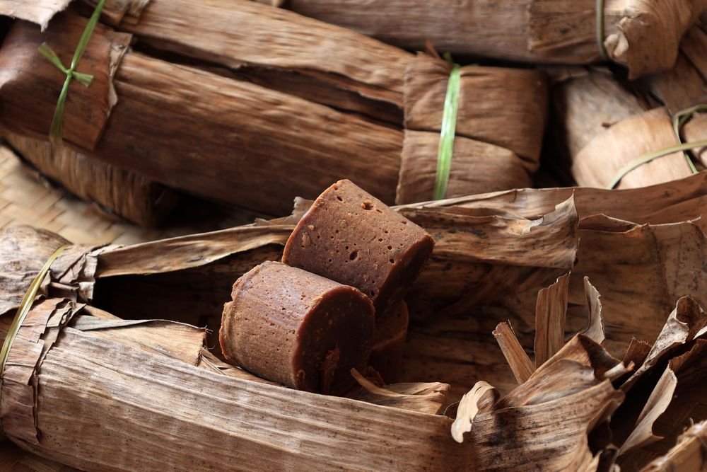Natural Traditional made Palm Sugar Block, Gula Aren Bawean from Eas Java, Indonesia