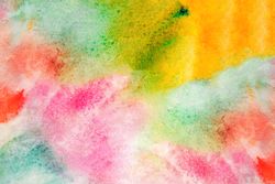 Abstract vibrant grunge watercolor background