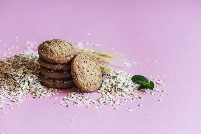 Close-up of some delicious cookies