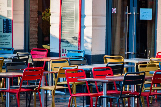 Colorful chairs