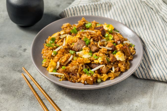 Homemade Char Siu Pork Fried Rice