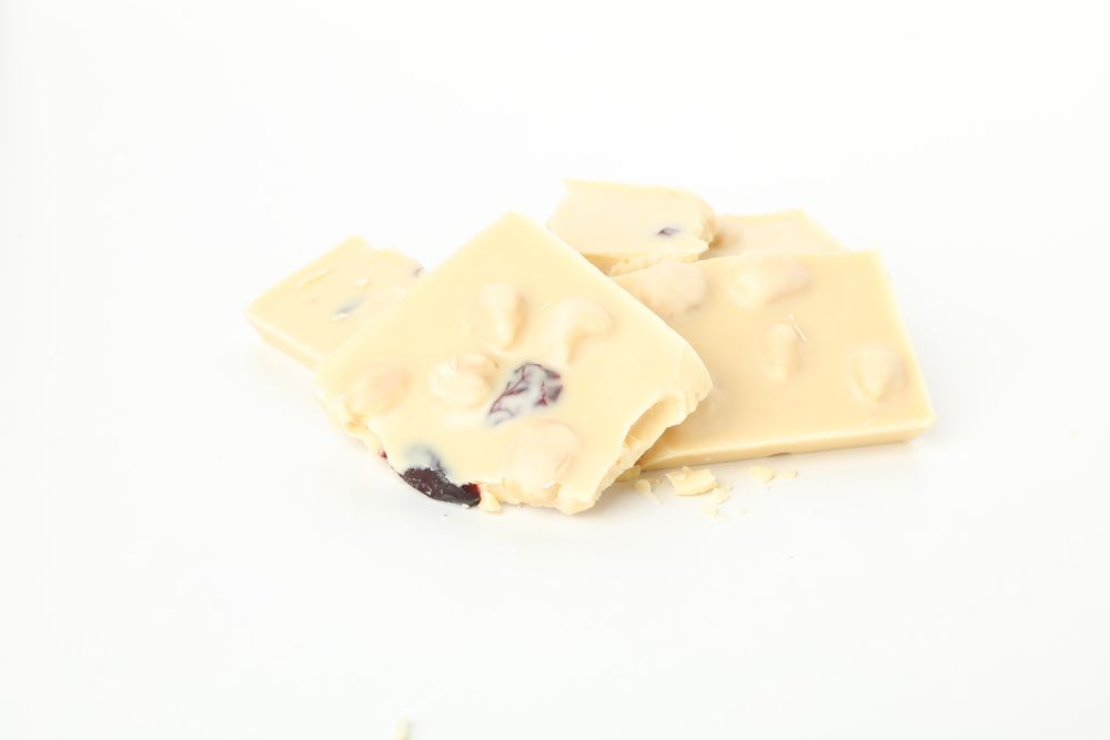 Tasty chocolate isolated on studio background