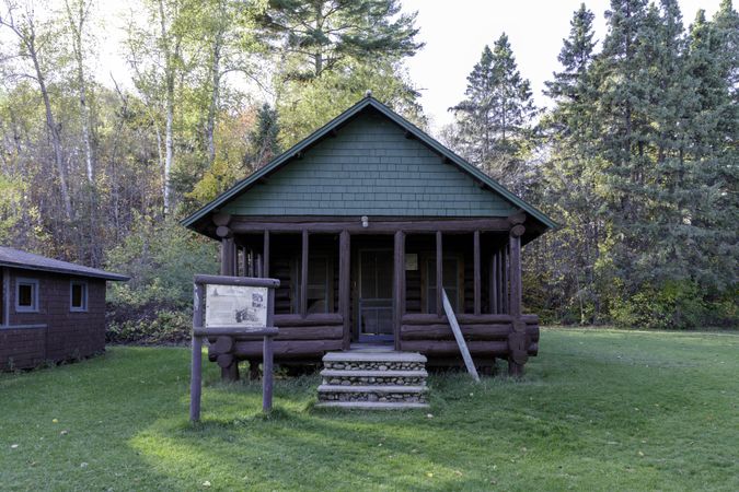 The Joyce Cabin at the Joyce Estate in Bovey, Minnesota