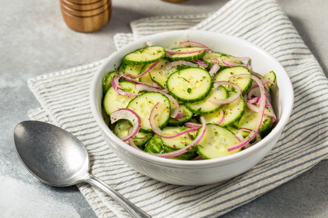 Gourmet Healthy Cucumber Salad