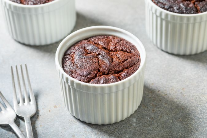 Homemade Chocolate Mug Brownie Cake