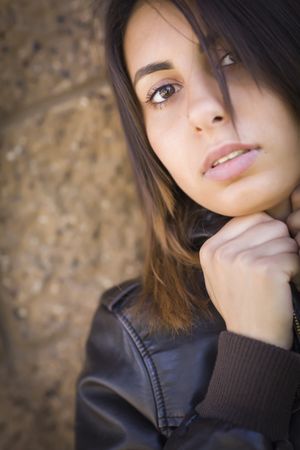 Portrait of Young Iranian Woman