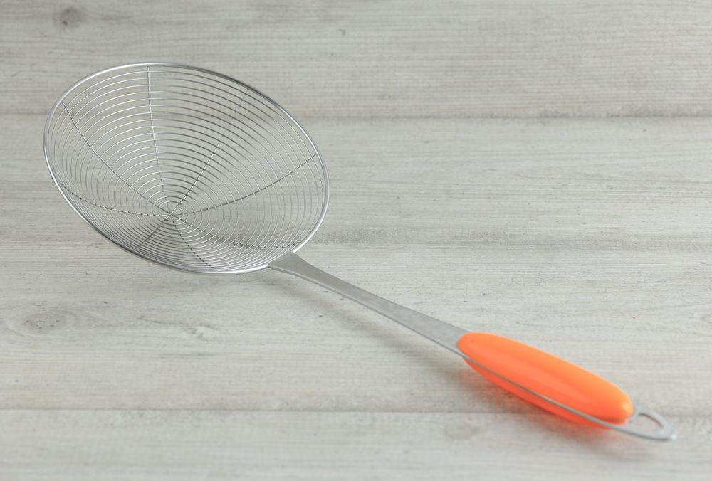 Stainless Steel Spider Mesh Strainer