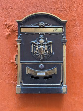 Letter box in Monoco
