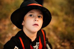 Picture of boy in halloween costume