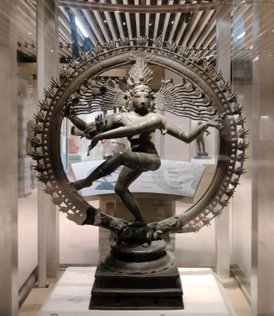Lord Shiva's Nataraj pose at the National Museum, Delhi