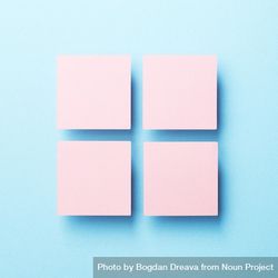 Pink squares on blue background 5w9P9b