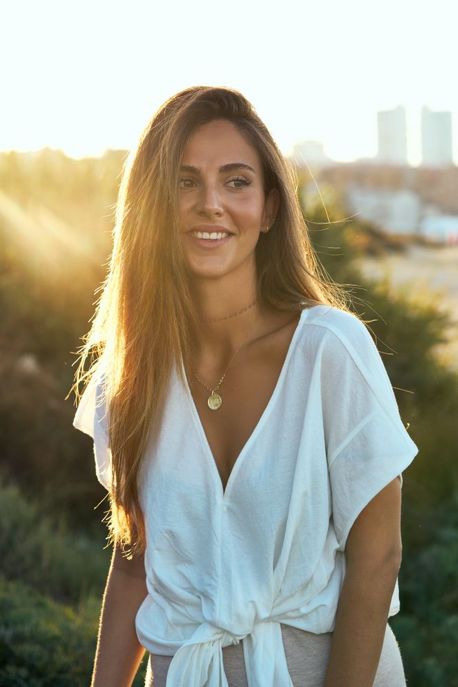 young woman looking away
