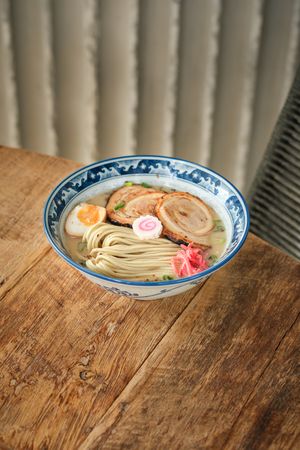 Yummy ramen served for lunch