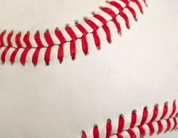 Baseball in full frame layout