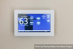 Digital heating and cooling Thermostat for home 5ozJQ0