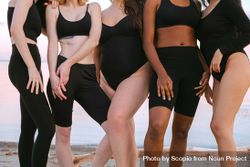 Women of different races and body types standing next to each other 49e8a4