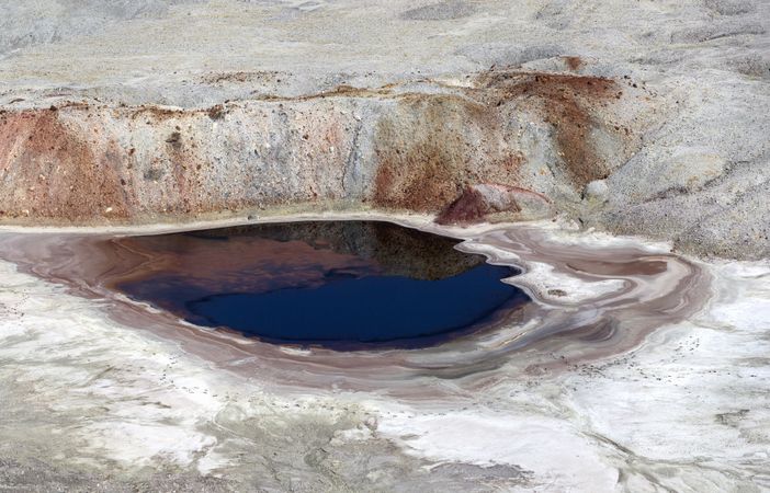 Mining terraces in Riotinto, Huelva