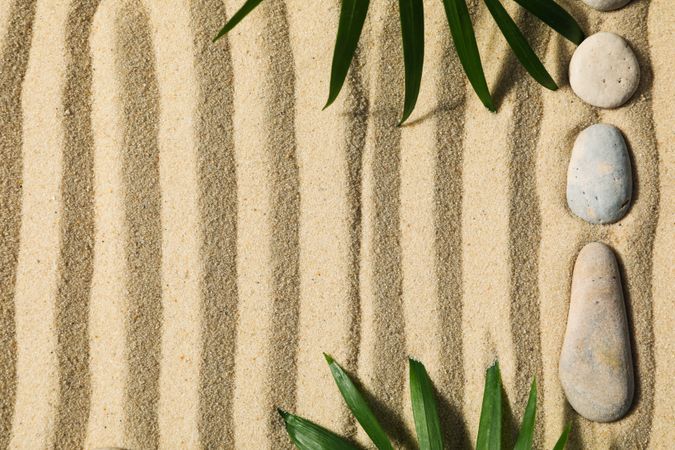 Composition for Zen, Relaxation, Harmony and Balance concept
