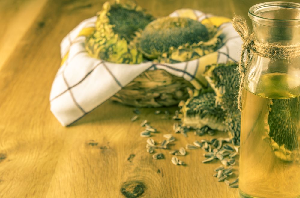 Sunflower oil and seeds