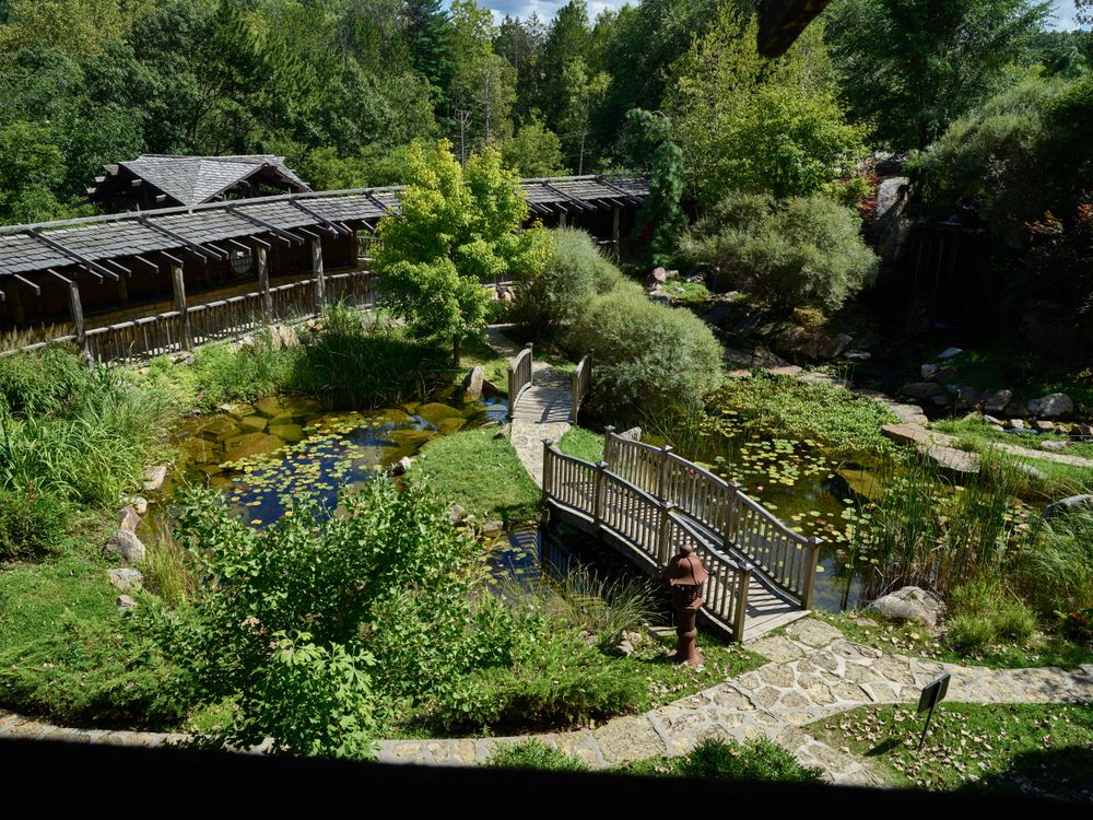 Japanese garden at the House on the Rock, Spring Green, Wisconsin
