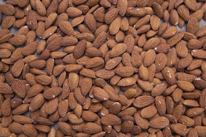 Almonds pattern texture