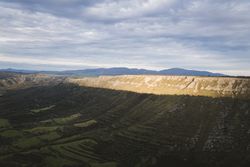 Green mountain valley