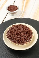 Indonesian pancake with chocolate sprinkles