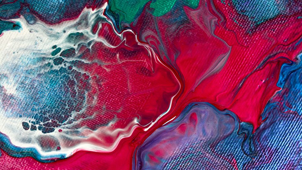 Fluid Art, Abstract Acrylic Background
