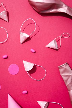 Concept of party and celebration, accessories for party