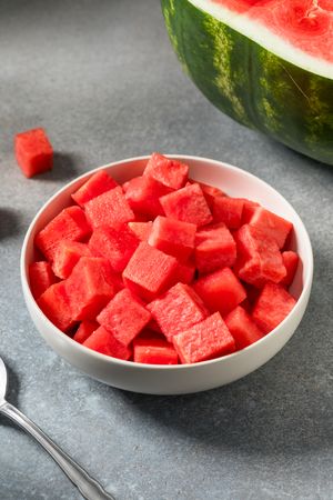 Raw Organic Red Cut Watermelon