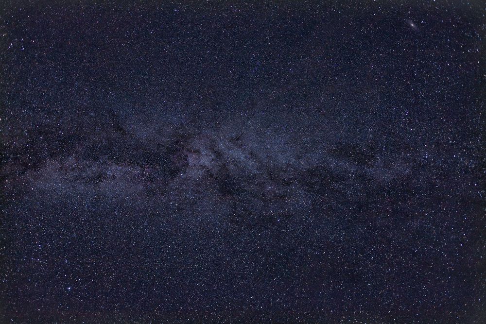 Starry night sky