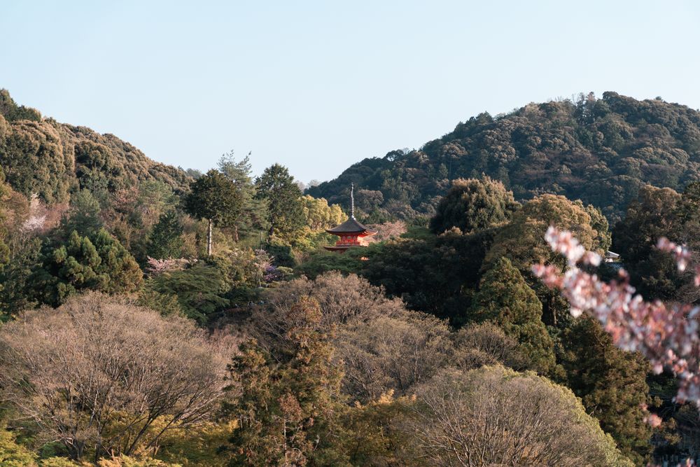 View of Kiyomizu dera