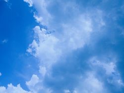 Blue Sky and couds
