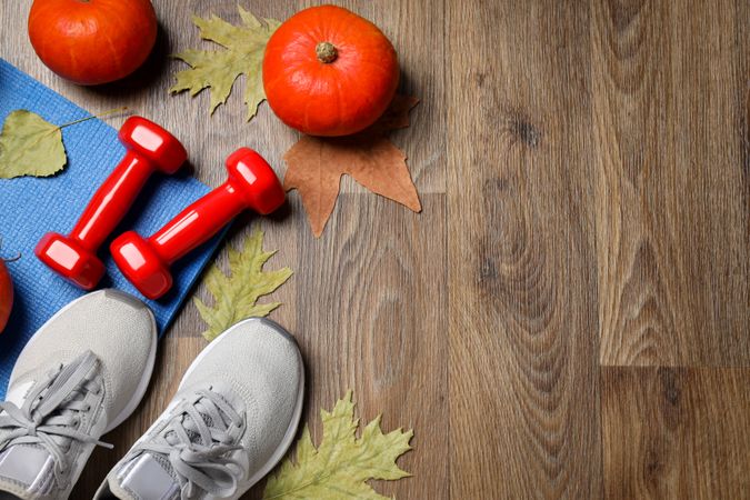 Concept of Sport and Autumn, Sport and Autumn season