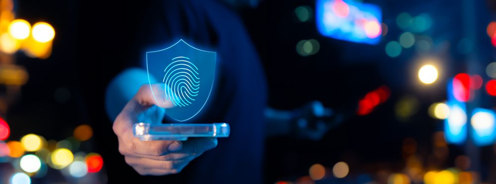 Cybersecurity Mobile Fingerprint Authentication Shield