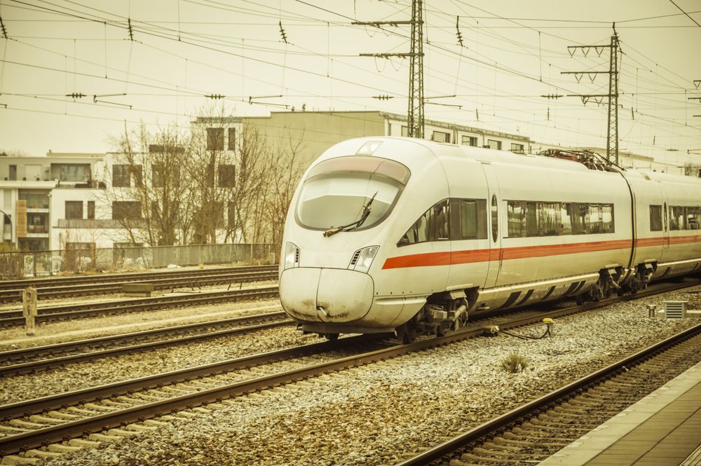 German intercity train
