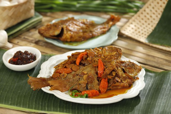 Stewed Tilapia Fish, Pindang Ikan Nila