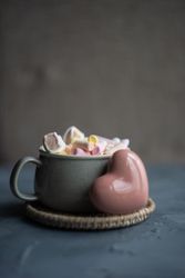 Sweet dessert for Valentine's day