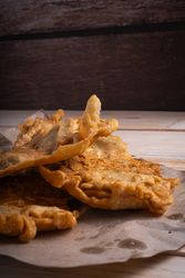 Fried tempeh traditional food from indonesia