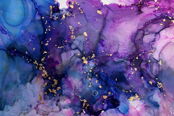 Alcohol Ink Fluid Art