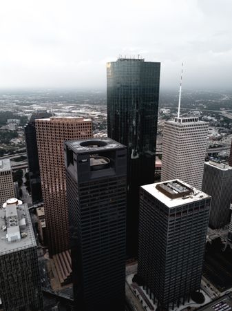 Houston's high rise buildings at daytime in Texas, United States