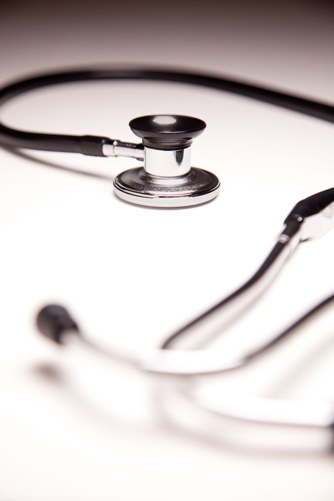 Stethoscope on Gradated Background