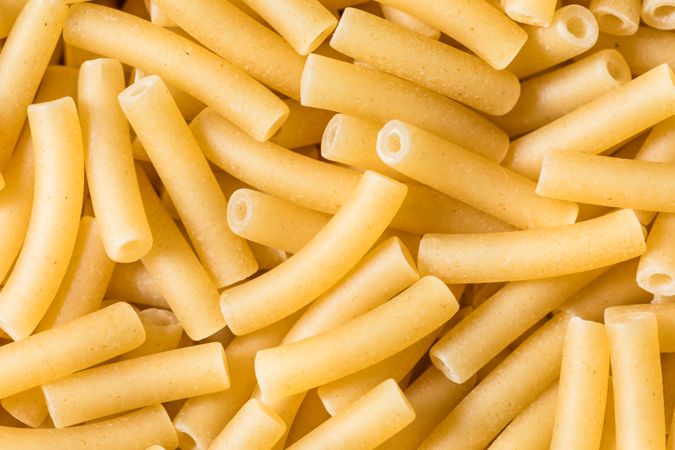 Organic Dry Raw Macaroni Pasta