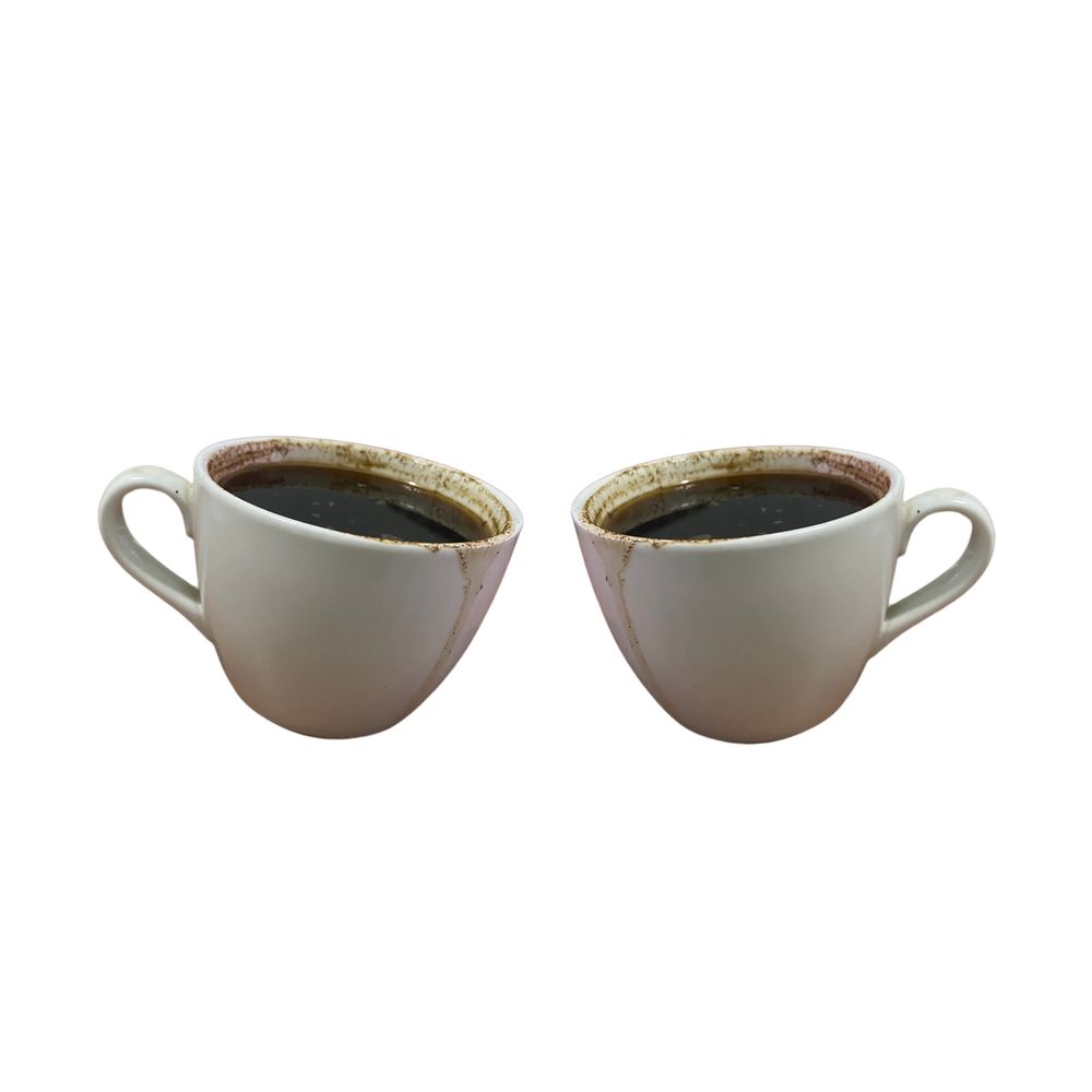 two coffee drinks