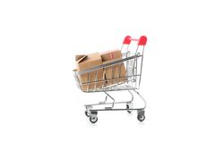 Concept of shopping, discounts, isolated on light background